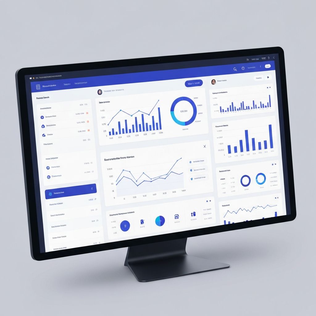 SaaS Platform - Dashboard-Design für innovative Software-Lösung mit 40% höherer Conversion